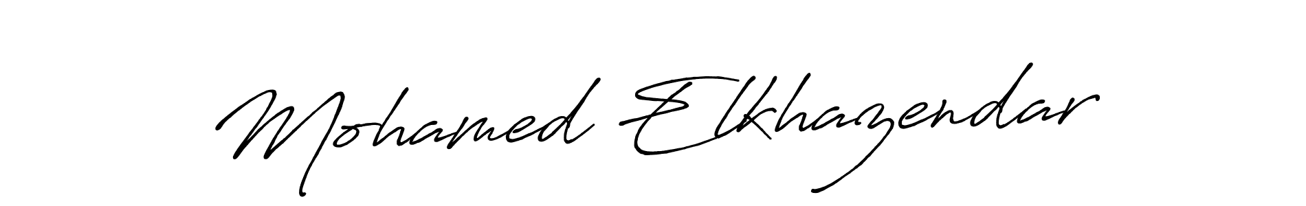 You should practise on your own different ways (Antro_Vectra_Bolder) to write your name (Mohamed Elkhazendar) in signature. don't let someone else do it for you. Mohamed Elkhazendar signature style 7 images and pictures png