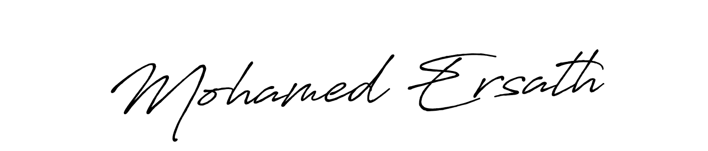 Also You can easily find your signature by using the search form. We will create Mohamed Ersath name handwritten signature images for you free of cost using Antro_Vectra_Bolder sign style. Mohamed Ersath signature style 7 images and pictures png
