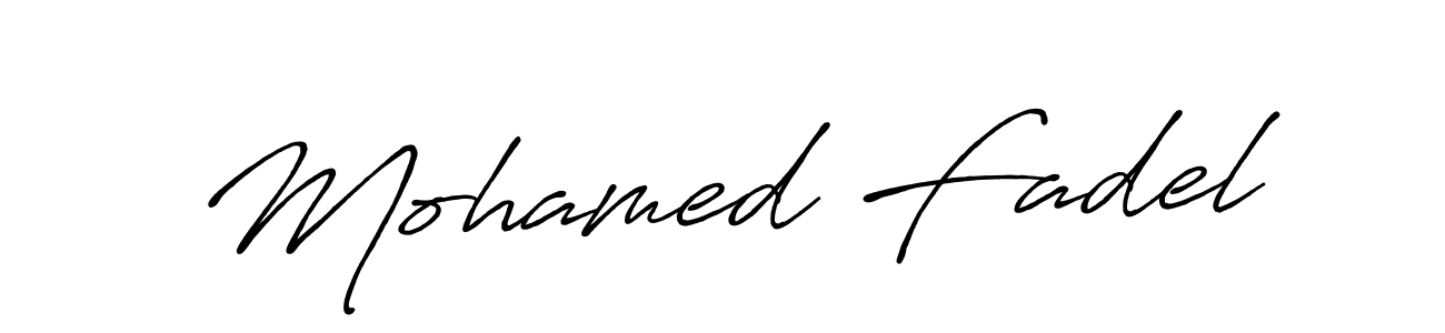 if you are searching for the best signature style for your name Mohamed Fadel. so please give up your signature search. here we have designed multiple signature styles  using Antro_Vectra_Bolder. Mohamed Fadel signature style 7 images and pictures png