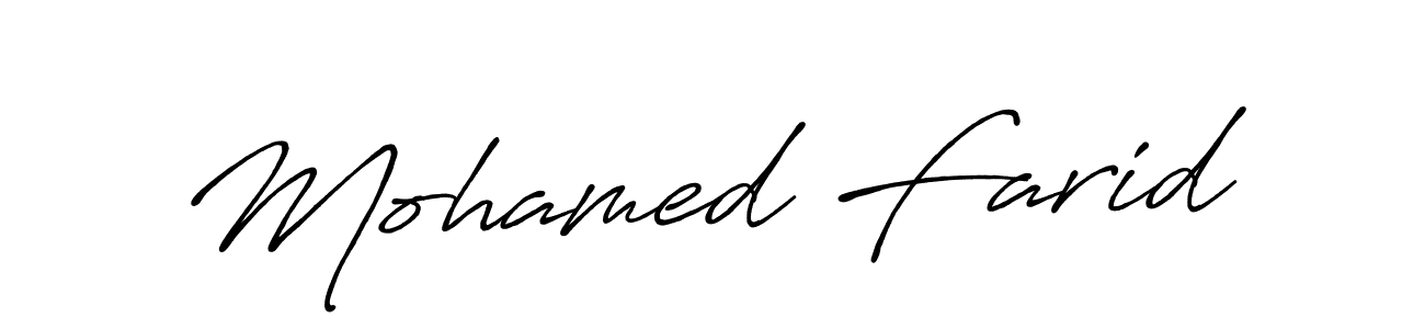 The best way (Antro_Vectra_Bolder) to make a short signature is to pick only two or three words in your name. The name Mohamed Farid include a total of six letters. For converting this name. Mohamed Farid signature style 7 images and pictures png