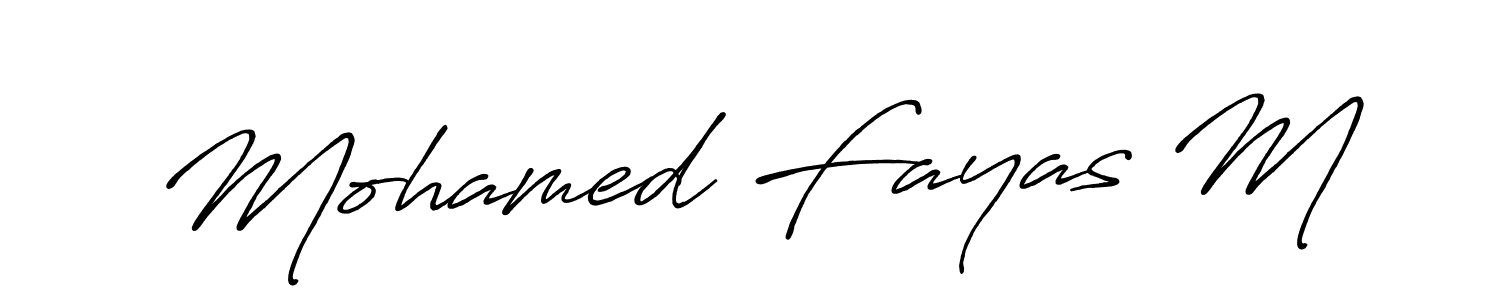You can use this online signature creator to create a handwritten signature for the name Mohamed Fayas M. This is the best online autograph maker. Mohamed Fayas M signature style 7 images and pictures png