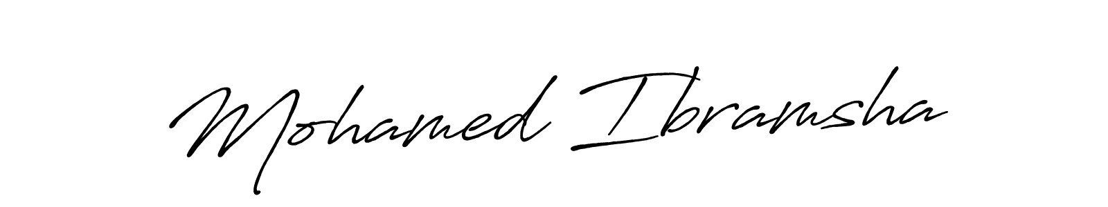 if you are searching for the best signature style for your name Mohamed Ibramsha. so please give up your signature search. here we have designed multiple signature styles  using Antro_Vectra_Bolder. Mohamed Ibramsha signature style 7 images and pictures png