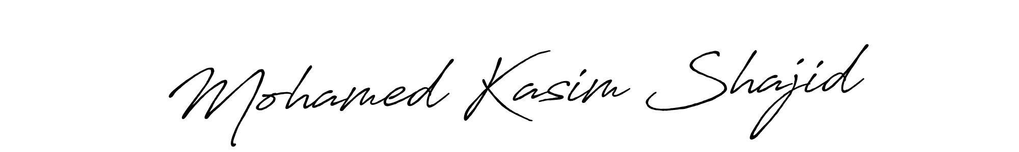Use a signature maker to create a handwritten signature online. With this signature software, you can design (Antro_Vectra_Bolder) your own signature for name Mohamed Kasim Shajid. Mohamed Kasim Shajid signature style 7 images and pictures png