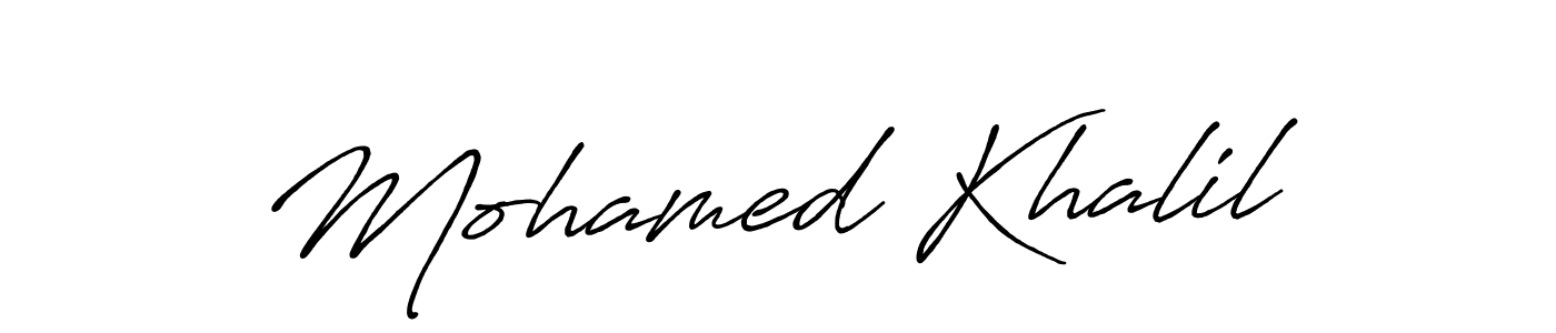 It looks lik you need a new signature style for name Mohamed Khalil. Design unique handwritten (Antro_Vectra_Bolder) signature with our free signature maker in just a few clicks. Mohamed Khalil signature style 7 images and pictures png