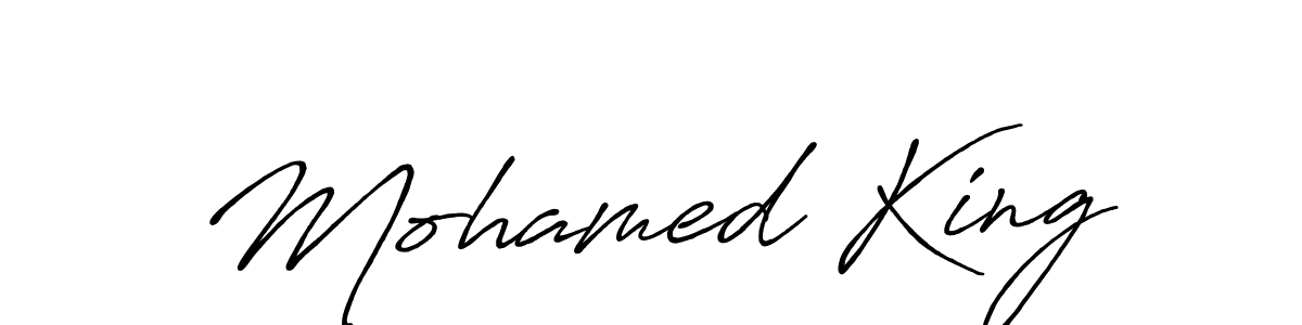 How to Draw Mohamed King signature style? Antro_Vectra_Bolder is a latest design signature styles for name Mohamed King. Mohamed King signature style 7 images and pictures png