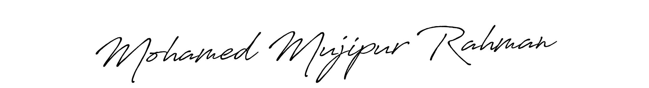 Once you've used our free online signature maker to create your best signature Antro_Vectra_Bolder style, it's time to enjoy all of the benefits that Mohamed Mujipur Rahman name signing documents. Mohamed Mujipur Rahman signature style 7 images and pictures png