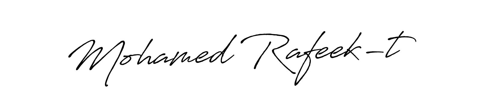 Check out images of Autograph of Mohamed Rafeek-t name. Actor Mohamed Rafeek-t Signature Style. Antro_Vectra_Bolder is a professional sign style online. Mohamed Rafeek-t signature style 7 images and pictures png