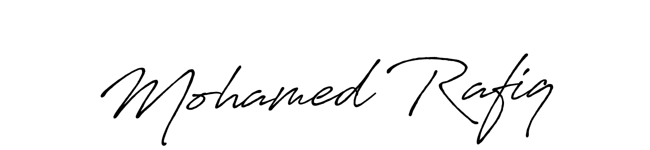 if you are searching for the best signature style for your name Mohamed Rafiq. so please give up your signature search. here we have designed multiple signature styles  using Antro_Vectra_Bolder. Mohamed Rafiq signature style 7 images and pictures png