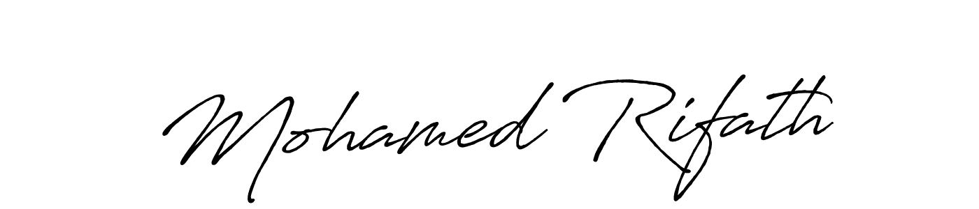 Once you've used our free online signature maker to create your best signature Antro_Vectra_Bolder style, it's time to enjoy all of the benefits that Mohamed Rifath name signing documents. Mohamed Rifath signature style 7 images and pictures png