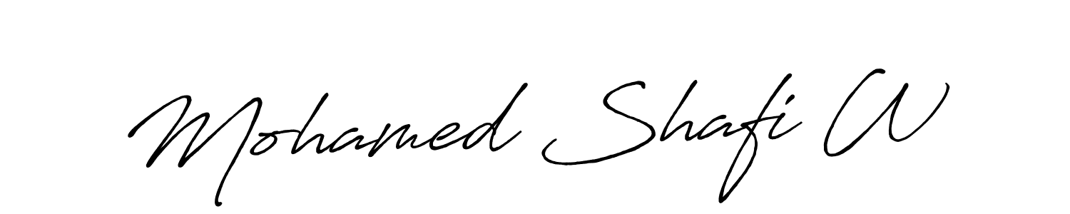 You can use this online signature creator to create a handwritten signature for the name Mohamed Shafi W. This is the best online autograph maker. Mohamed Shafi W signature style 7 images and pictures png