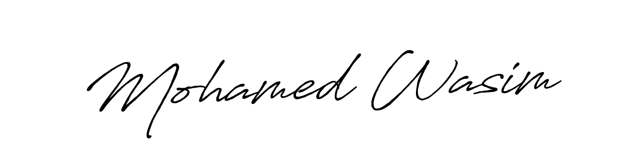 How to Draw Mohamed Wasim signature style? Antro_Vectra_Bolder is a latest design signature styles for name Mohamed Wasim. Mohamed Wasim signature style 7 images and pictures png