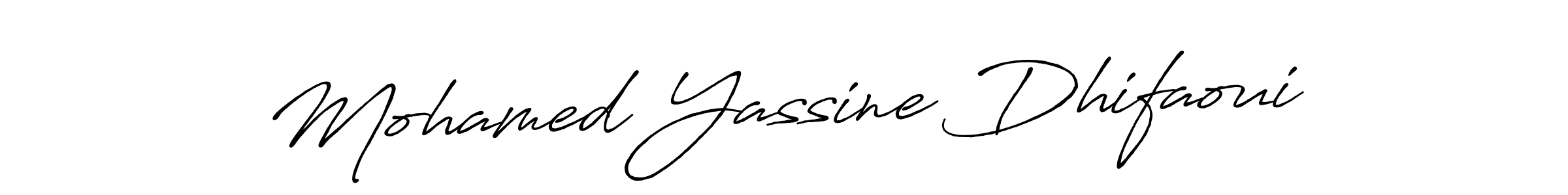 This is the best signature style for the Mohamed Yassine Dhifaoui name. Also you like these signature font (Antro_Vectra_Bolder). Mix name signature. Mohamed Yassine Dhifaoui signature style 7 images and pictures png