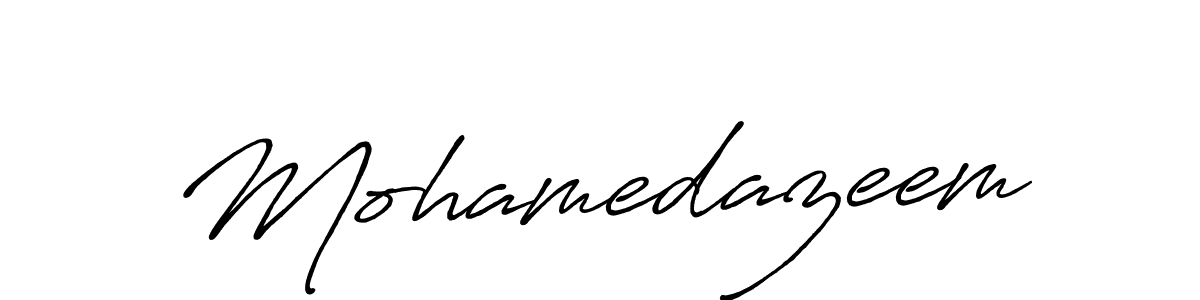 This is the best signature style for the Mohamedazeem name. Also you like these signature font (Antro_Vectra_Bolder). Mix name signature. Mohamedazeem signature style 7 images and pictures png