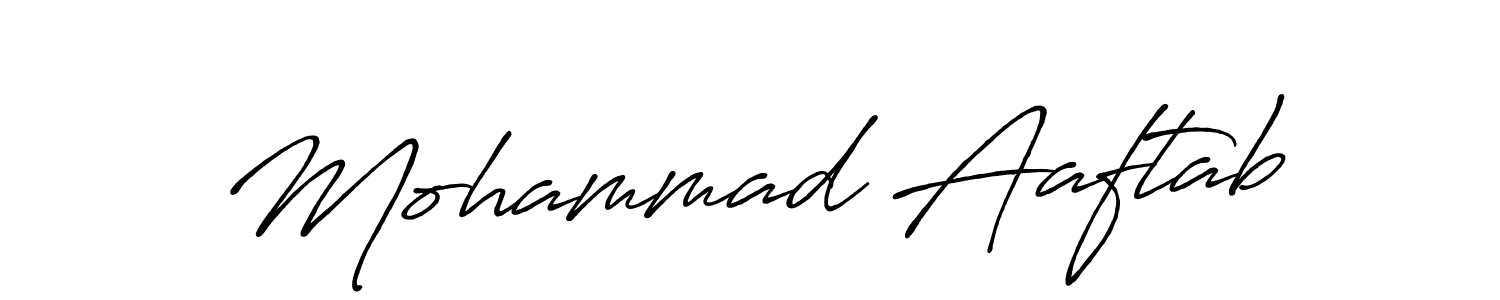 Once you've used our free online signature maker to create your best signature Antro_Vectra_Bolder style, it's time to enjoy all of the benefits that Mohammad Aaftab name signing documents. Mohammad Aaftab signature style 7 images and pictures png