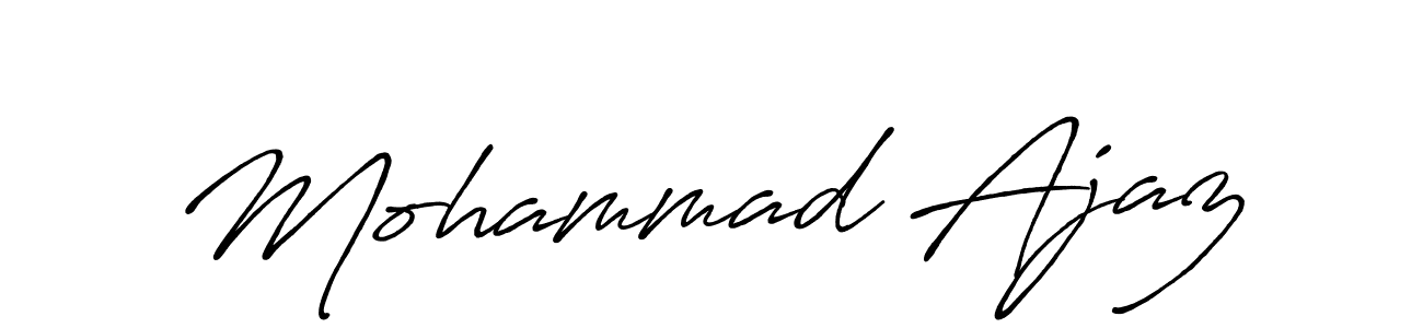 Similarly Antro_Vectra_Bolder is the best handwritten signature design. Signature creator online .You can use it as an online autograph creator for name Mohammad Ajaz. Mohammad Ajaz signature style 7 images and pictures png