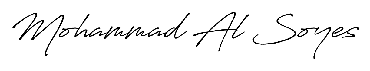 Create a personalized artistic stamp with Mohammad Al Soyes in Antro_Vectra_Bolder font. Perfect for visual artists, designers, and influencers. Mohammad Al Soyes signature style 7 images and pictures png