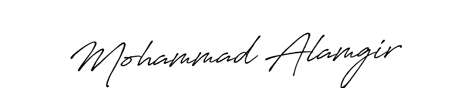 Mohammad Alamgir stylish signature style. Best Handwritten Sign (Antro_Vectra_Bolder) for my name. Handwritten Signature Collection Ideas for my name Mohammad Alamgir. Mohammad Alamgir signature style 7 images and pictures png