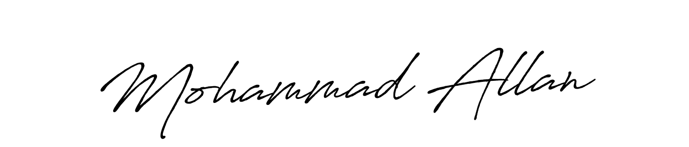 Here are the top 10 professional signature styles for the name Mohammad Allan. These are the best autograph styles you can use for your name. Mohammad Allan signature style 7 images and pictures png