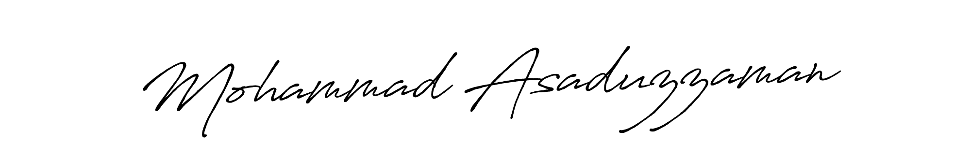 This is the best signature style for the Mohammad Asaduzzaman name. Also you like these signature font (Antro_Vectra_Bolder). Mix name signature. Mohammad Asaduzzaman signature style 7 images and pictures png