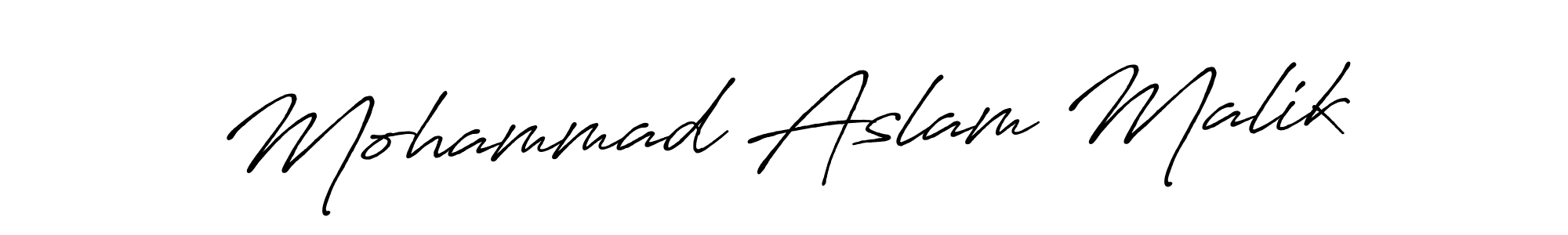 It looks lik you need a new signature style for name Mohammad Aslam Malik. Design unique handwritten (Antro_Vectra_Bolder) signature with our free signature maker in just a few clicks. Mohammad Aslam Malik signature style 7 images and pictures png