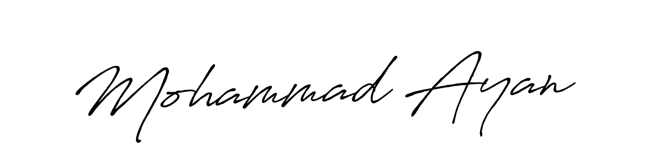 How to Draw Mohammad Ayan signature style? Antro_Vectra_Bolder is a latest design signature styles for name Mohammad Ayan. Mohammad Ayan signature style 7 images and pictures png