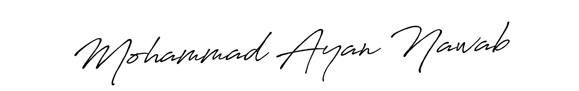Best and Professional Signature Style for Mohammad Ayan Nawab. Antro_Vectra_Bolder Best Signature Style Collection. Mohammad Ayan Nawab signature style 7 images and pictures png