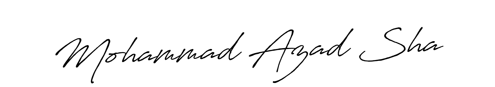 It looks lik you need a new signature style for name Mohammad Azad Sha. Design unique handwritten (Antro_Vectra_Bolder) signature with our free signature maker in just a few clicks. Mohammad Azad Sha signature style 7 images and pictures png