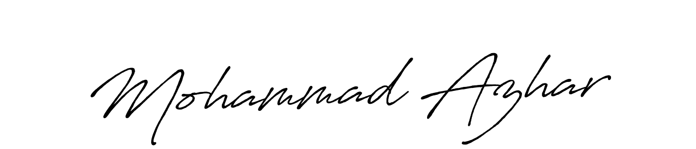How to Draw Mohammad Azhar signature style? Antro_Vectra_Bolder is a latest design signature styles for name Mohammad Azhar. Mohammad Azhar signature style 7 images and pictures png
