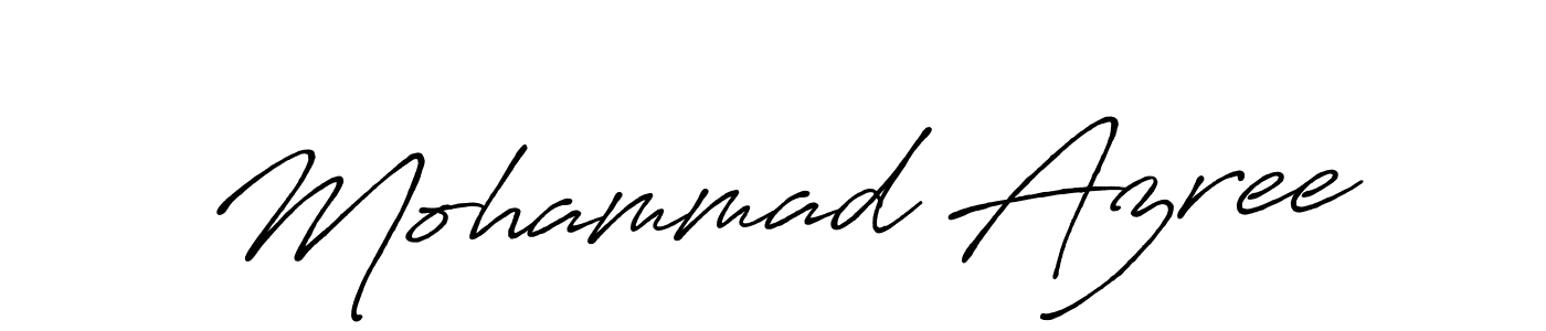 Make a short Mohammad Azree signature style. Manage your documents anywhere anytime using Antro_Vectra_Bolder. Create and add eSignatures, submit forms, share and send files easily. Mohammad Azree signature style 7 images and pictures png