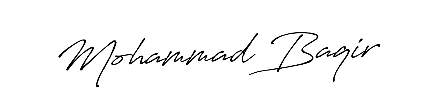 Make a beautiful signature design for name Mohammad Baqir. Use this online signature maker to create a handwritten signature for free. Mohammad Baqir signature style 7 images and pictures png