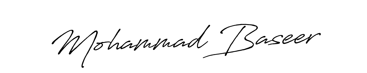 This is the best signature style for the Mohammad Baseer name. Also you like these signature font (Antro_Vectra_Bolder). Mix name signature. Mohammad Baseer signature style 7 images and pictures png