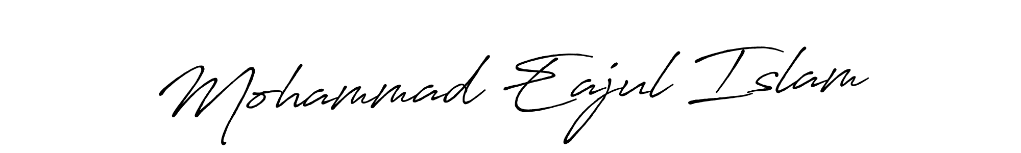 Also You can easily find your signature by using the search form. We will create Mohammad Eajul Islam name handwritten signature images for you free of cost using Antro_Vectra_Bolder sign style. Mohammad Eajul Islam signature style 7 images and pictures png