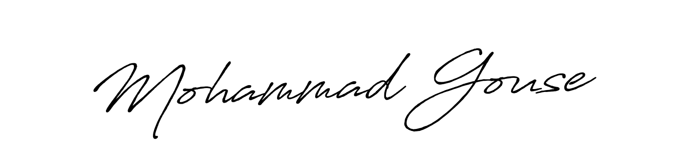 if you are searching for the best signature style for your name Mohammad Gouse. so please give up your signature search. here we have designed multiple signature styles  using Antro_Vectra_Bolder. Mohammad Gouse signature style 7 images and pictures png