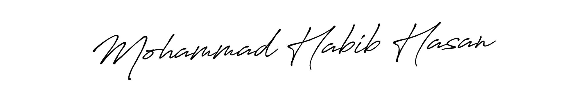 This is the best signature style for the Mohammad Habib Hasan name. Also you like these signature font (Antro_Vectra_Bolder). Mix name signature. Mohammad Habib Hasan signature style 7 images and pictures png