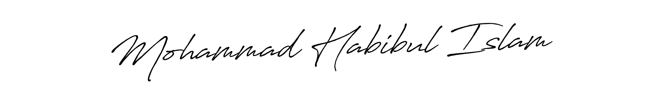 Also You can easily find your signature by using the search form. We will create Mohammad Habibul Islam name handwritten signature images for you free of cost using Antro_Vectra_Bolder sign style. Mohammad Habibul Islam signature style 7 images and pictures png