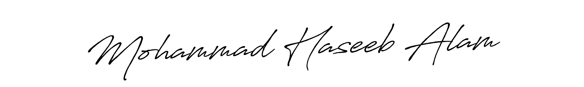 Also You can easily find your signature by using the search form. We will create Mohammad Haseeb Alam name handwritten signature images for you free of cost using Antro_Vectra_Bolder sign style. Mohammad Haseeb Alam signature style 7 images and pictures png