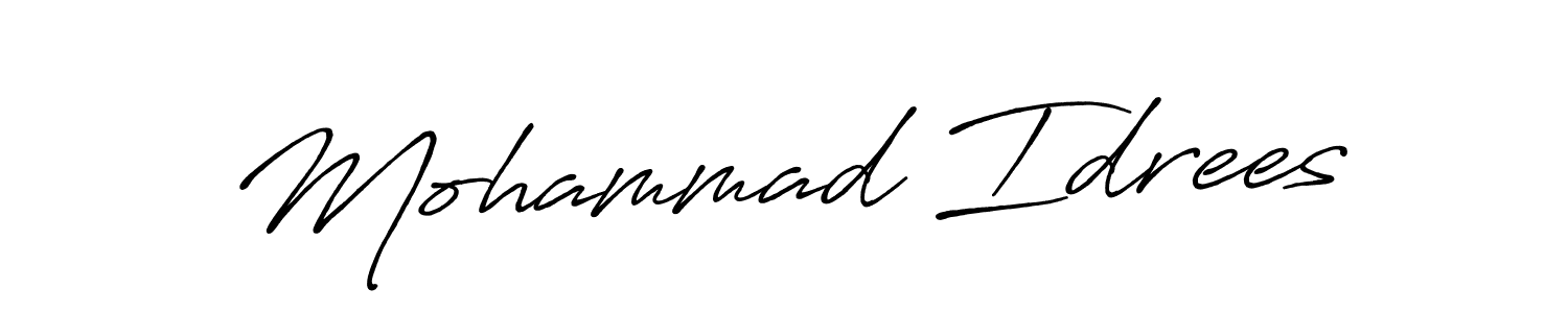 See photos of Mohammad Idrees official signature by Spectra . Check more albums & portfolios. Read reviews & check more about Antro_Vectra_Bolder font. Mohammad Idrees signature style 7 images and pictures png