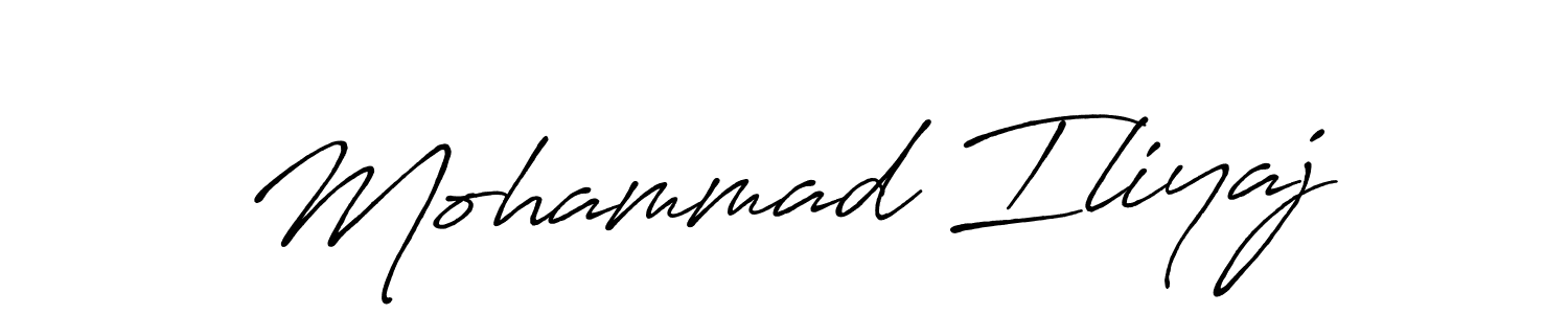 if you are searching for the best signature style for your name Mohammad Iliyaj. so please give up your signature search. here we have designed multiple signature styles  using Antro_Vectra_Bolder. Mohammad Iliyaj signature style 7 images and pictures png