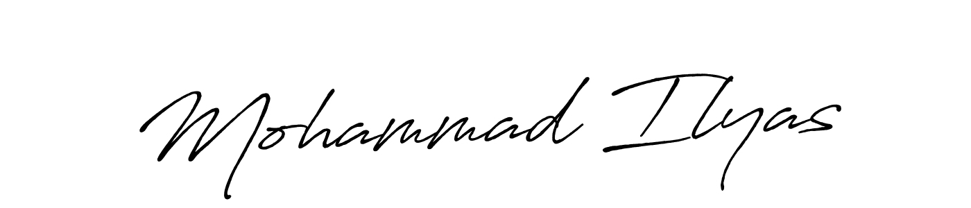 This is the best signature style for the Mohammad Ilyas name. Also you like these signature font (Antro_Vectra_Bolder). Mix name signature. Mohammad Ilyas signature style 7 images and pictures png