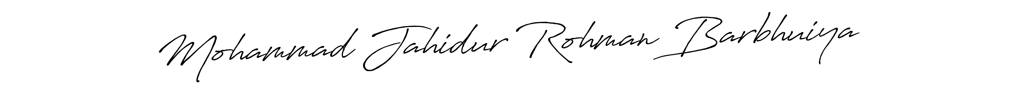 How to make Mohammad Jahidur Rohman Barbhuiya signature? Antro_Vectra_Bolder is a professional autograph style. Create handwritten signature for Mohammad Jahidur Rohman Barbhuiya name. Mohammad Jahidur Rohman Barbhuiya signature style 7 images and pictures png