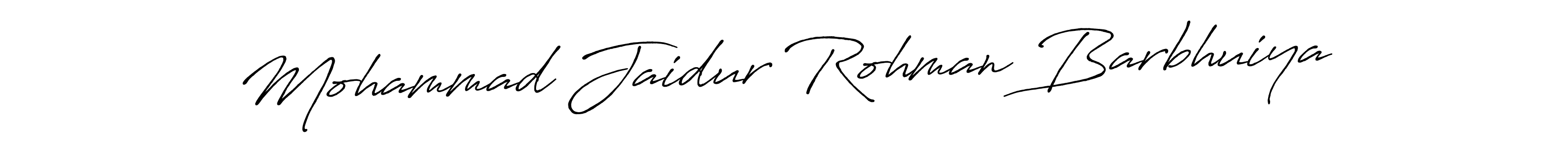 You can use this online signature creator to create a handwritten signature for the name Mohammad Jaidur Rohman Barbhuiya. This is the best online autograph maker. Mohammad Jaidur Rohman Barbhuiya signature style 7 images and pictures png