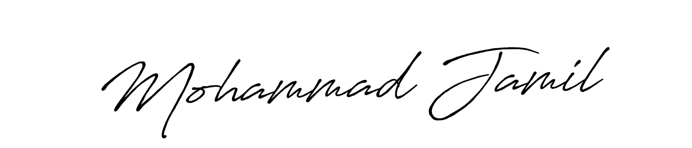 Similarly Antro_Vectra_Bolder is the best handwritten signature design. Signature creator online .You can use it as an online autograph creator for name Mohammad Jamil. Mohammad Jamil signature style 7 images and pictures png