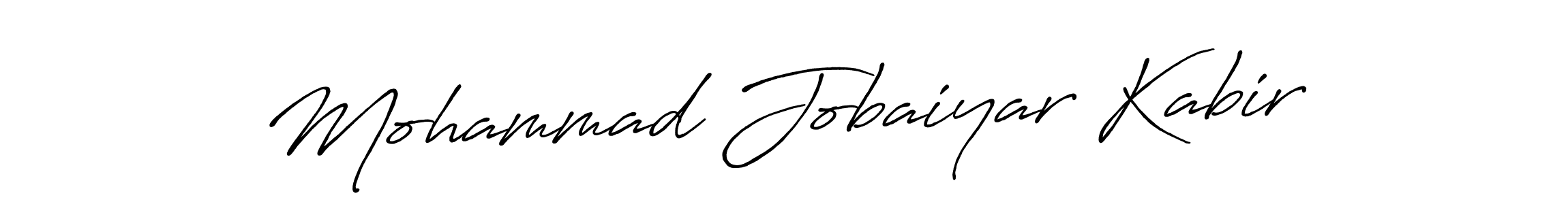 Design your own signature with our free online signature maker. With this signature software, you can create a handwritten (Antro_Vectra_Bolder) signature for name Mohammad Jobaiyar Kabir. Mohammad Jobaiyar Kabir signature style 7 images and pictures png