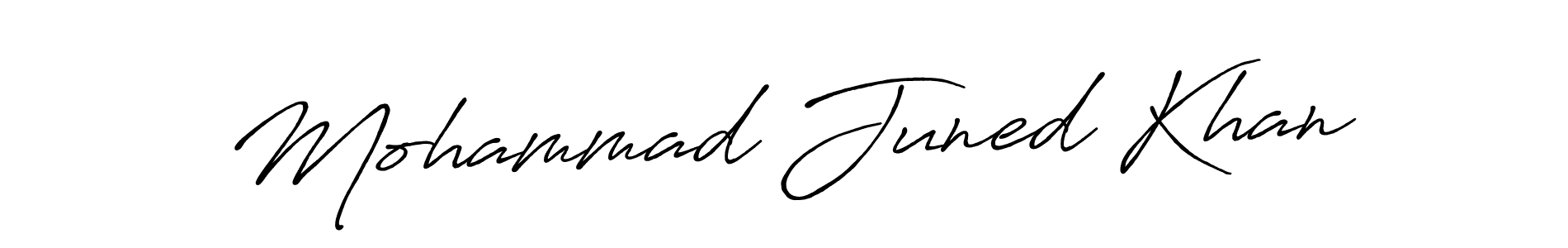 Once you've used our free online signature maker to create your best signature Antro_Vectra_Bolder style, it's time to enjoy all of the benefits that Mohammad Juned Khan name signing documents. Mohammad Juned Khan signature style 7 images and pictures png