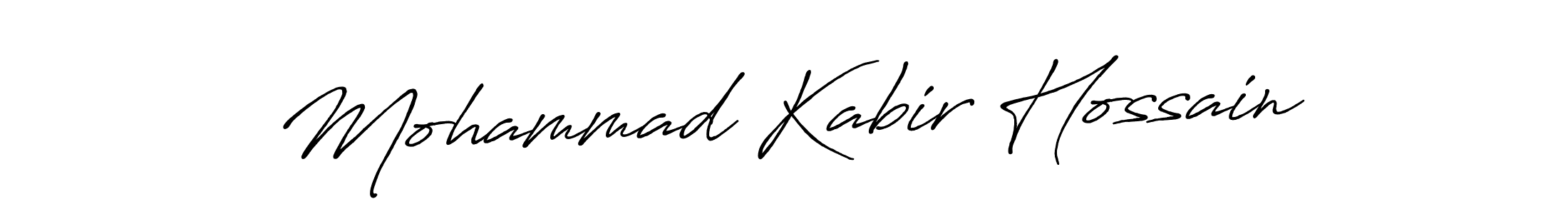 It looks lik you need a new signature style for name Mohammad Kabir Hossain. Design unique handwritten (Antro_Vectra_Bolder) signature with our free signature maker in just a few clicks. Mohammad Kabir Hossain signature style 7 images and pictures png