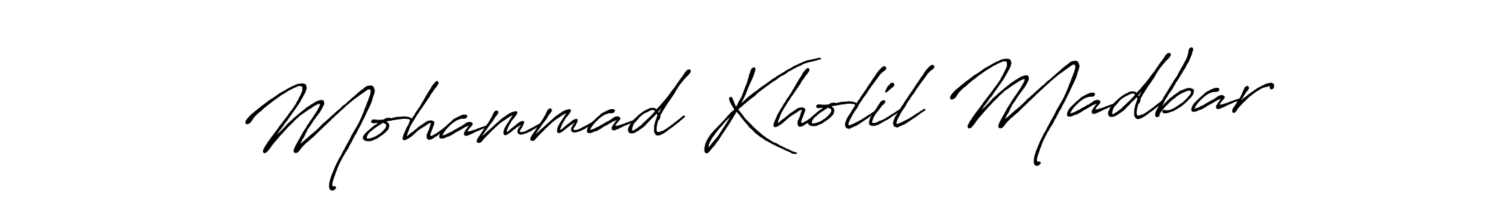 How to Draw Mohammad Kholil Madbar signature style? Antro_Vectra_Bolder is a latest design signature styles for name Mohammad Kholil Madbar. Mohammad Kholil Madbar signature style 7 images and pictures png