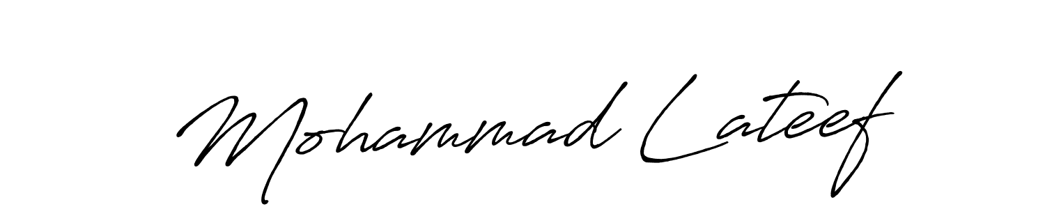 Once you've used our free online signature maker to create your best signature Antro_Vectra_Bolder style, it's time to enjoy all of the benefits that Mohammad Lateef name signing documents. Mohammad Lateef signature style 7 images and pictures png