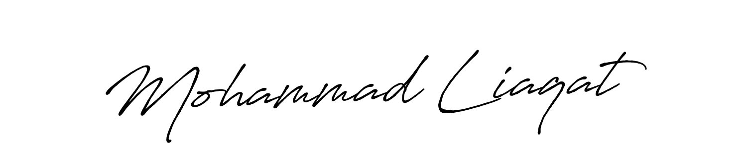 if you are searching for the best signature style for your name Mohammad Liaqat. so please give up your signature search. here we have designed multiple signature styles  using Antro_Vectra_Bolder. Mohammad Liaqat signature style 7 images and pictures png