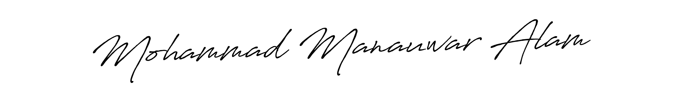 How to Draw Mohammad Manauwar Alam signature style? Antro_Vectra_Bolder is a latest design signature styles for name Mohammad Manauwar Alam. Mohammad Manauwar Alam signature style 7 images and pictures png