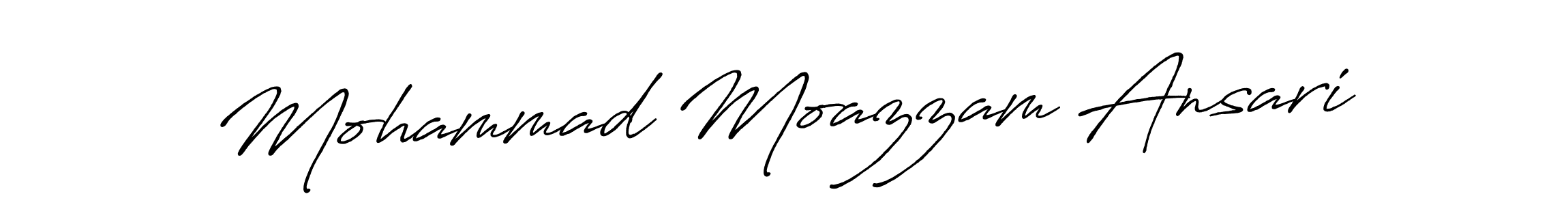 The best way (Antro_Vectra_Bolder) to make a short signature is to pick only two or three words in your name. The name Mohammad Moazzam Ansari include a total of six letters. For converting this name. Mohammad Moazzam Ansari signature style 7 images and pictures png